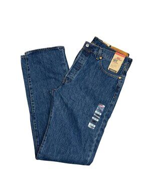 Levis 501 Original Straight Leg Mens Jeans W34 L34 100% Cotton NWT